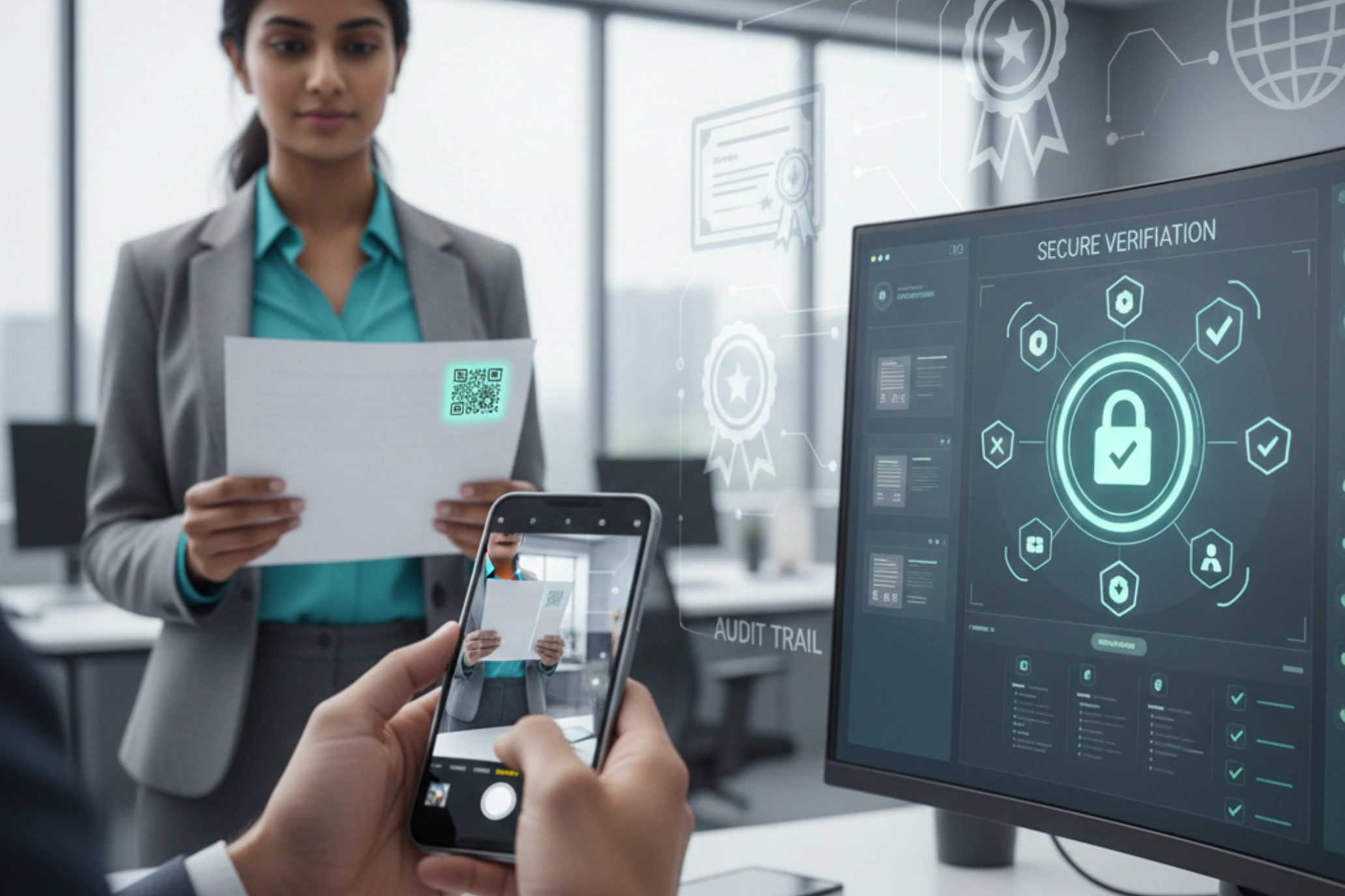 Qr Code Picture For Report Module QR Code-Based Report Verification: The Future of Transparency in ISO ...